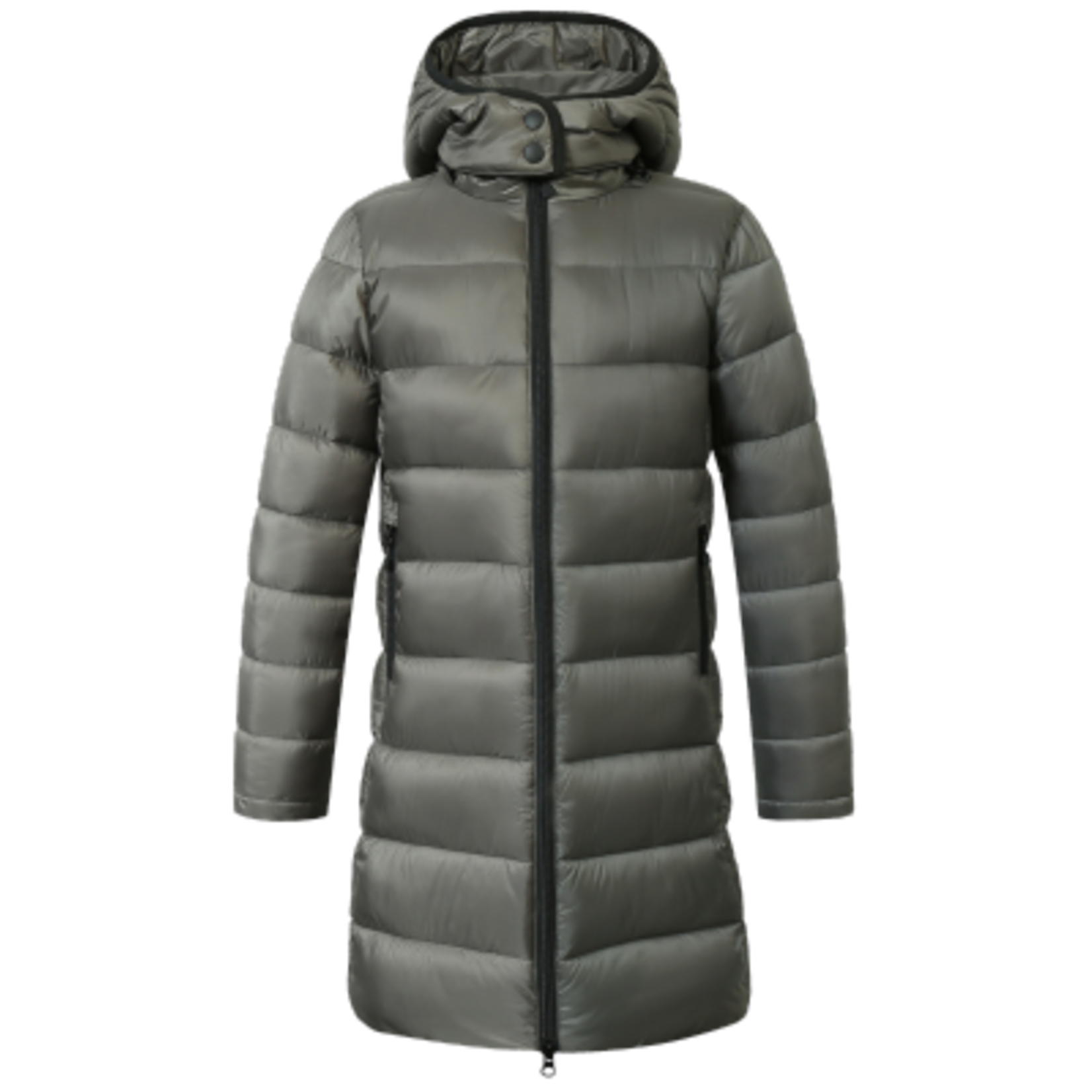 Covalliero Covalliero Winterjas Lang Kind Grijs