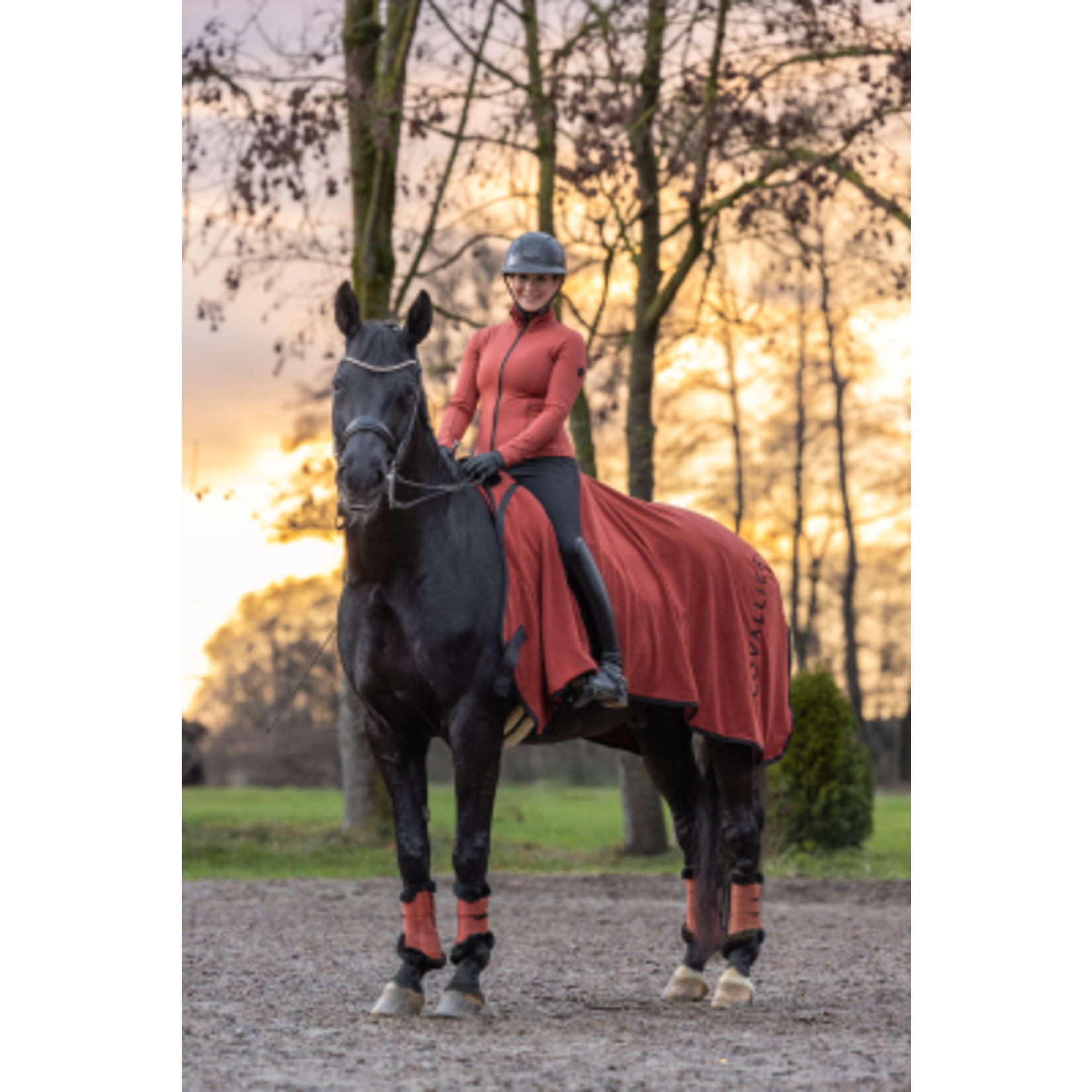 Covalliero Covalliero Fleecedeken Rust