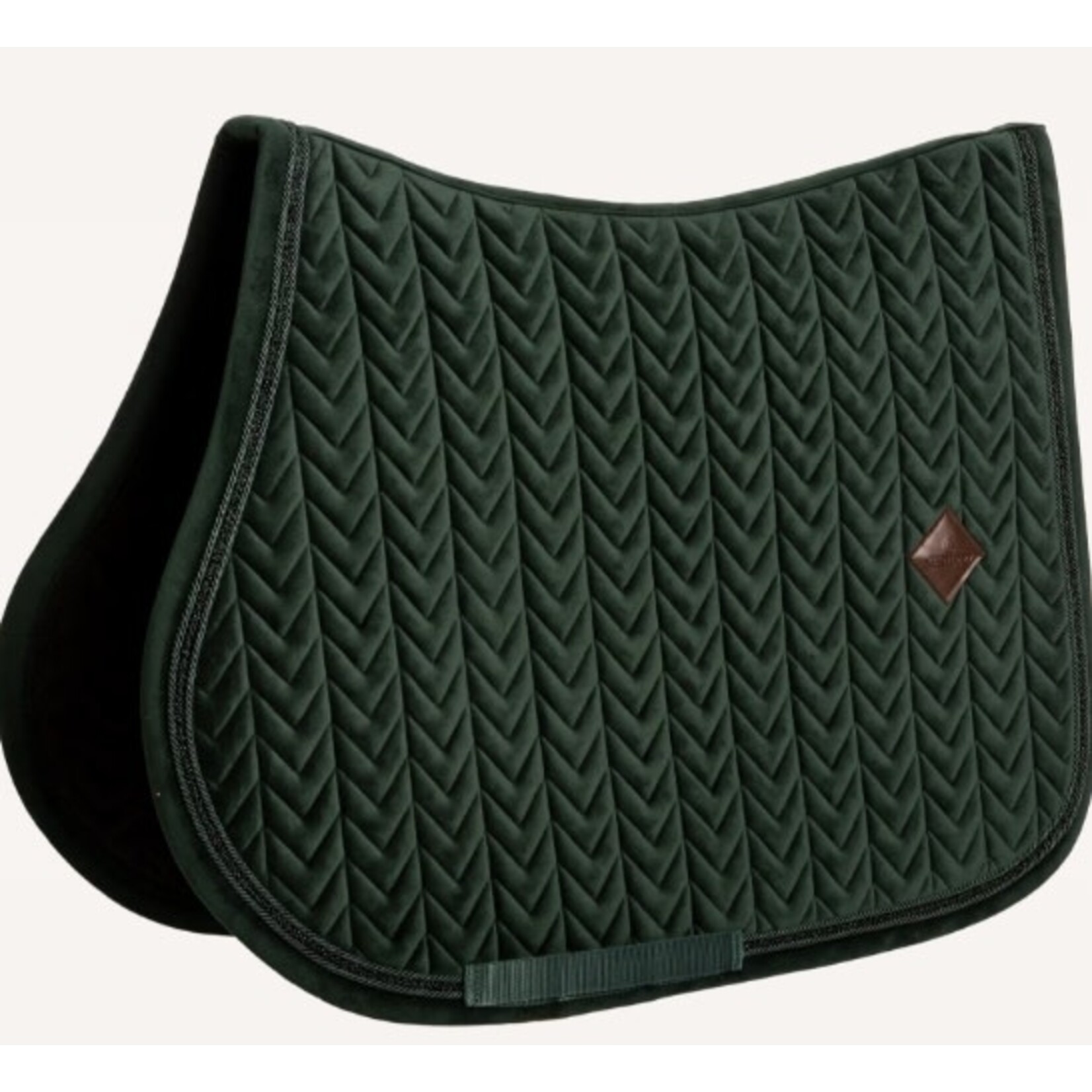 Kentucky Kentucky Zadeldoek Velvet Mini Parels Dennengroen