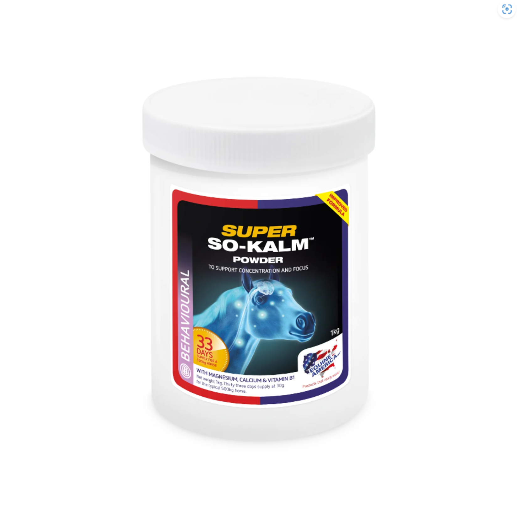 Equine-America Equine-America Super So Kalm Powder 1kg