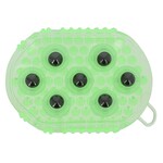 Hippotonic Hippotonic Tweezijdige Ros- en massage borstel Groen