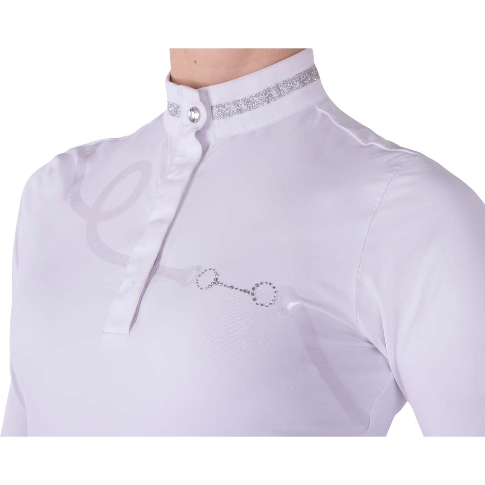 QHP QHP Wedstrijdshirt Fenna Wit