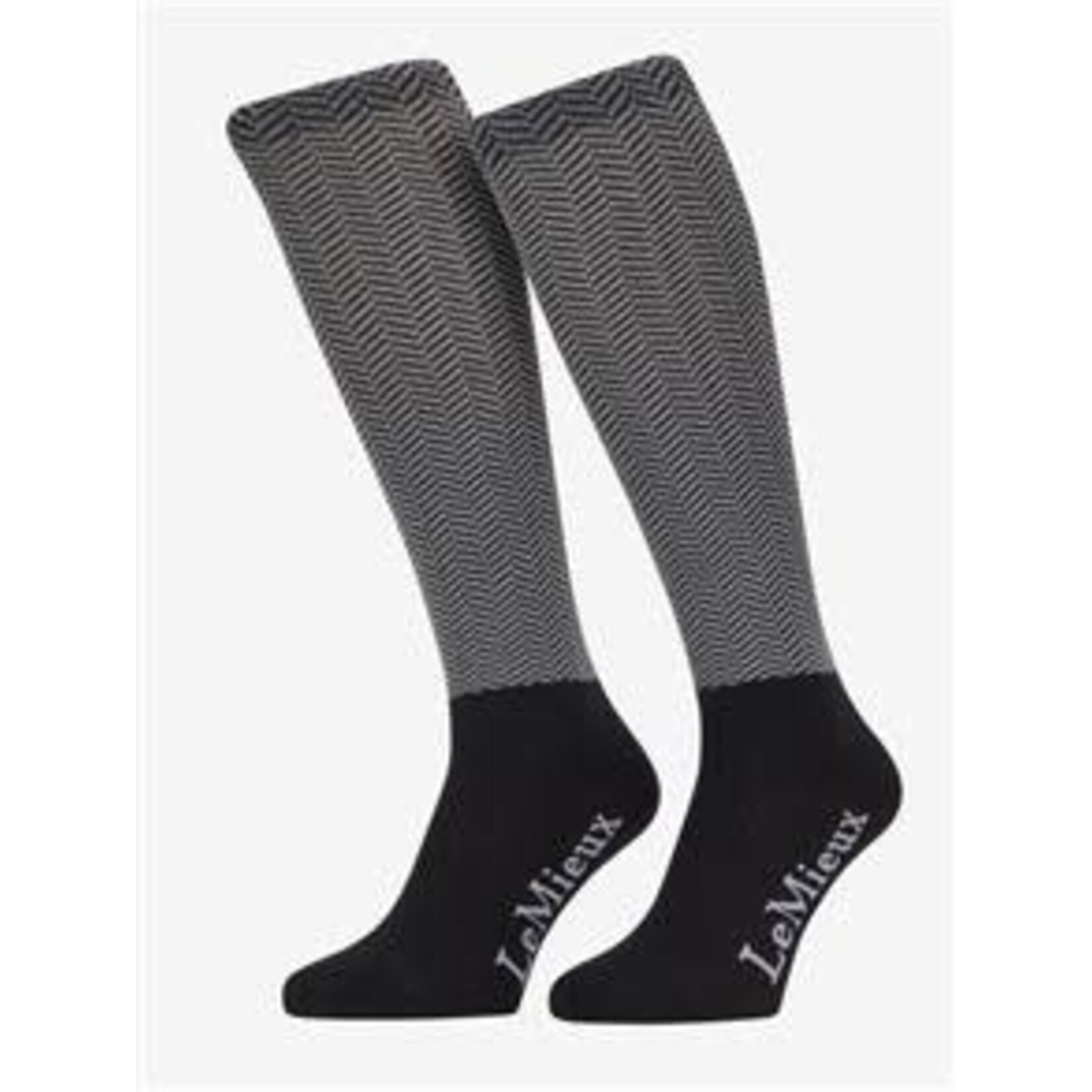 LeMieux Lemieux Sokken Aspen Herringbone Zwart