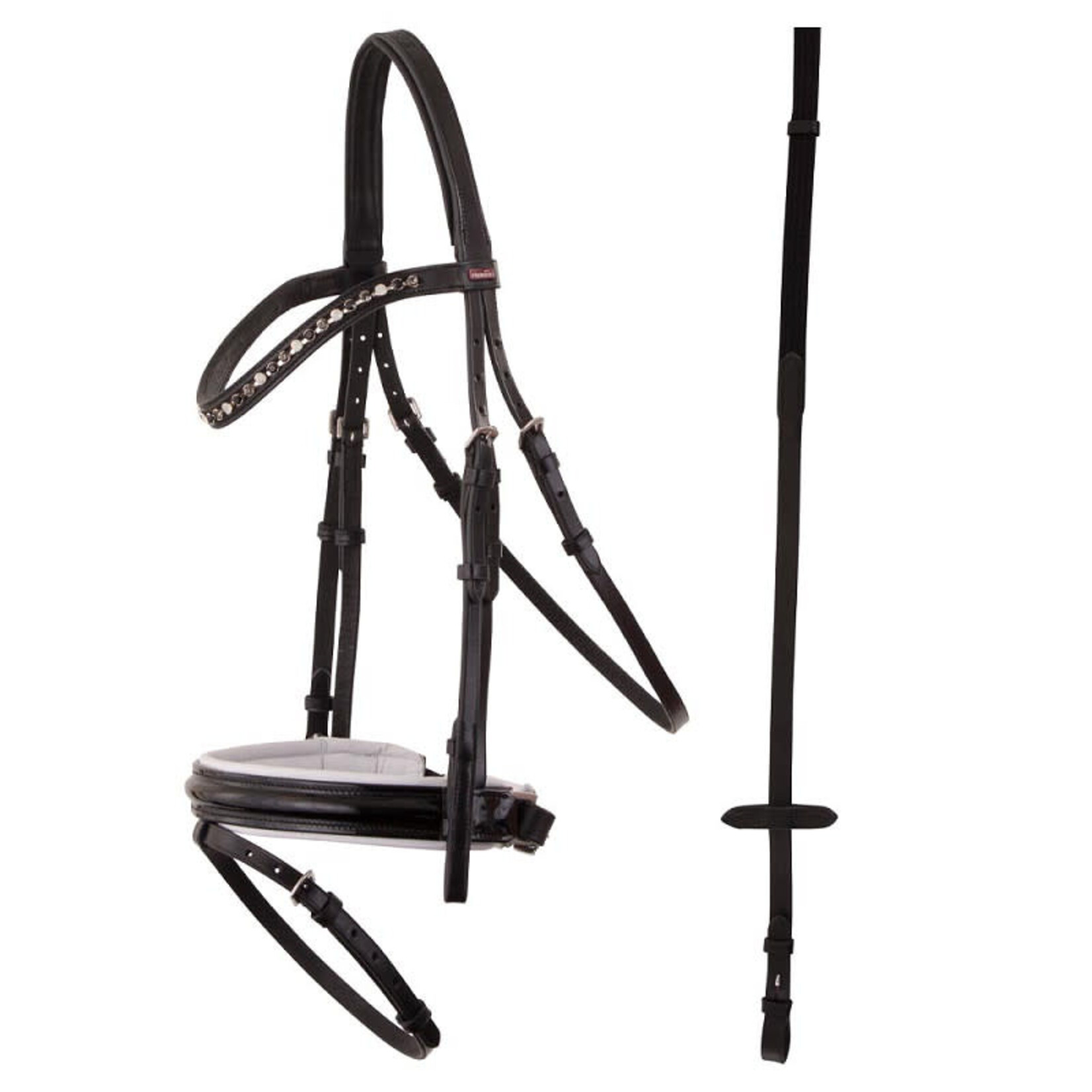 Premiere Premiere hoofdstel Grenoble Cob Zwart/Wit