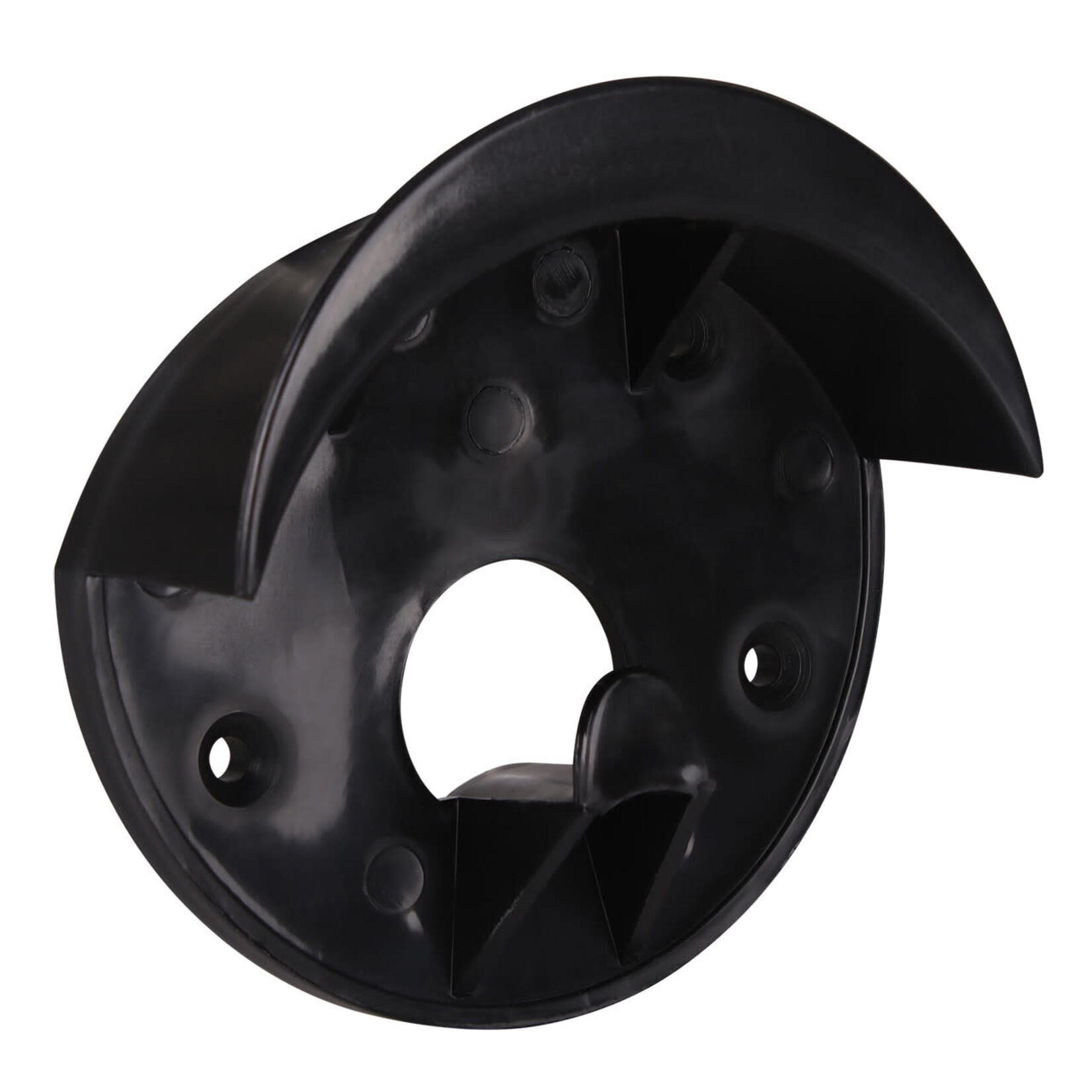 QHP QHP Hoofdstelhanger  Zwart Plastiek