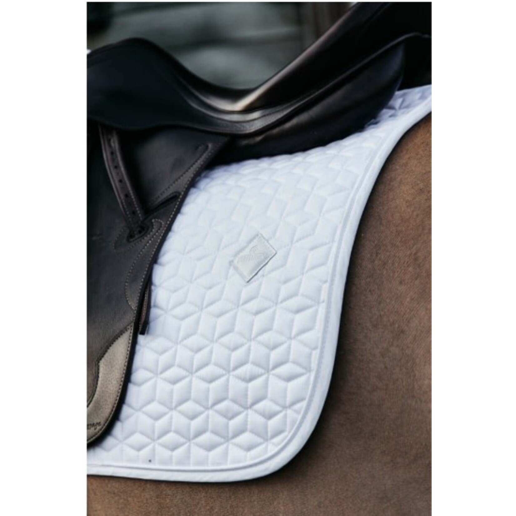 Kentucky Kentucky Zadeldoek Classic dressuur wit Full