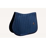 Kentucky Kentucky Zadeldoek Velvet Mini Parels Navy VZ