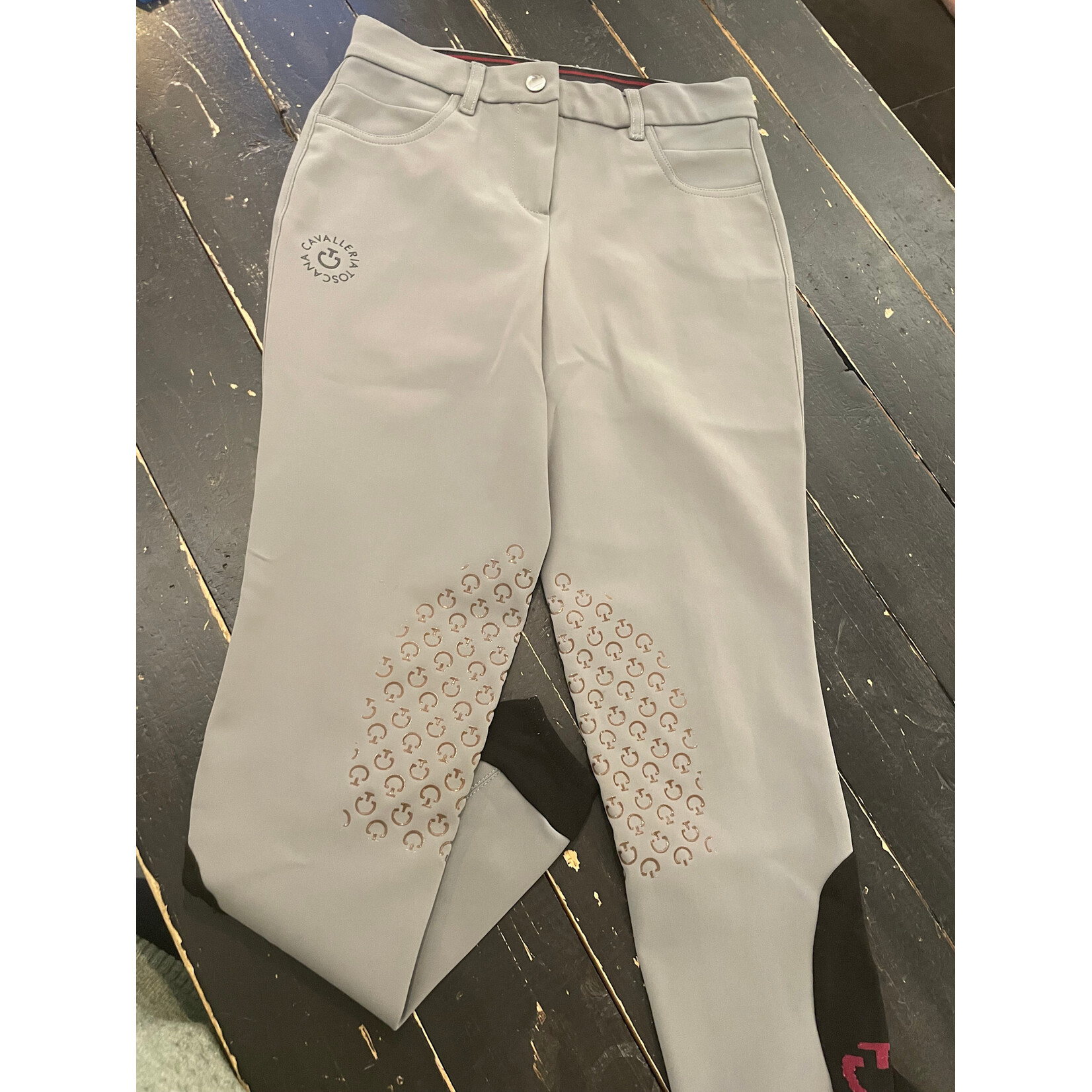 2de Hands 112-19 CT Rijbroek grijs 14J