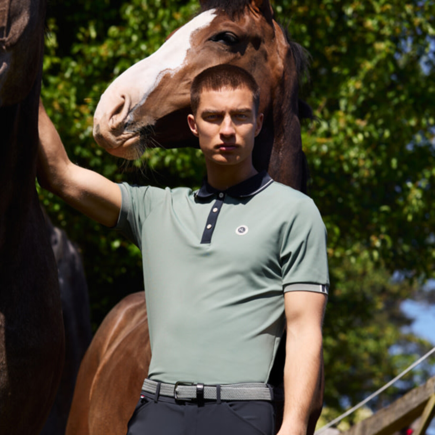 Kingsland KL Lorenze Polo Man Green Agave