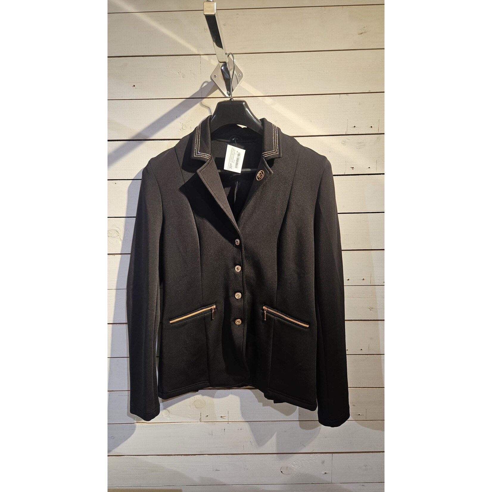 2de Hands 181-5 Rebel Wedstrijdjas Dames M Zwart