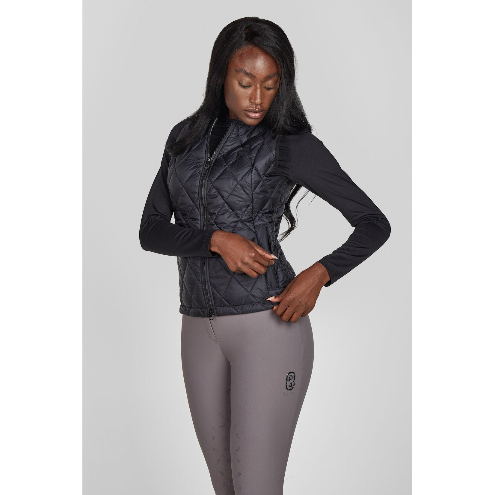 Pikeur Pikeur Bodywarmer Quilted Zwart