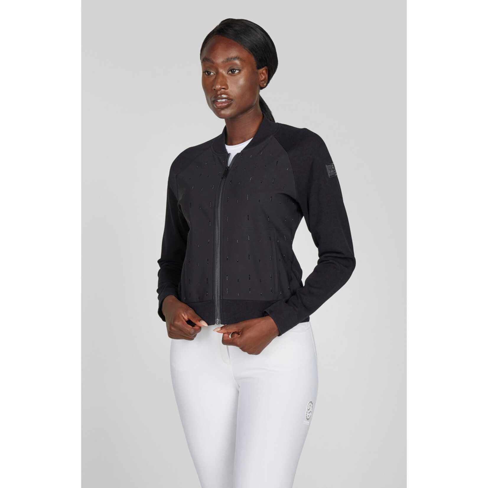 Pikeur Pikeur Gebreide Hybride Blouson Zwart