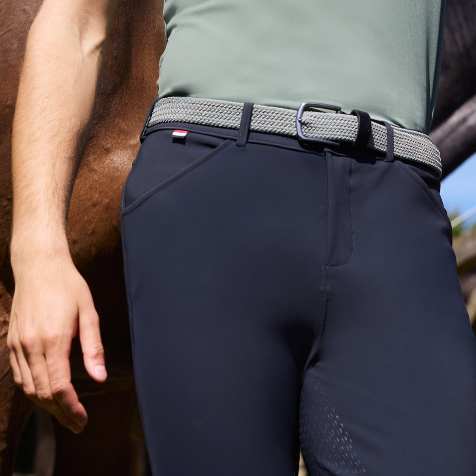 Kingsland Kingsland Elastische Riem Leslie Green Agave