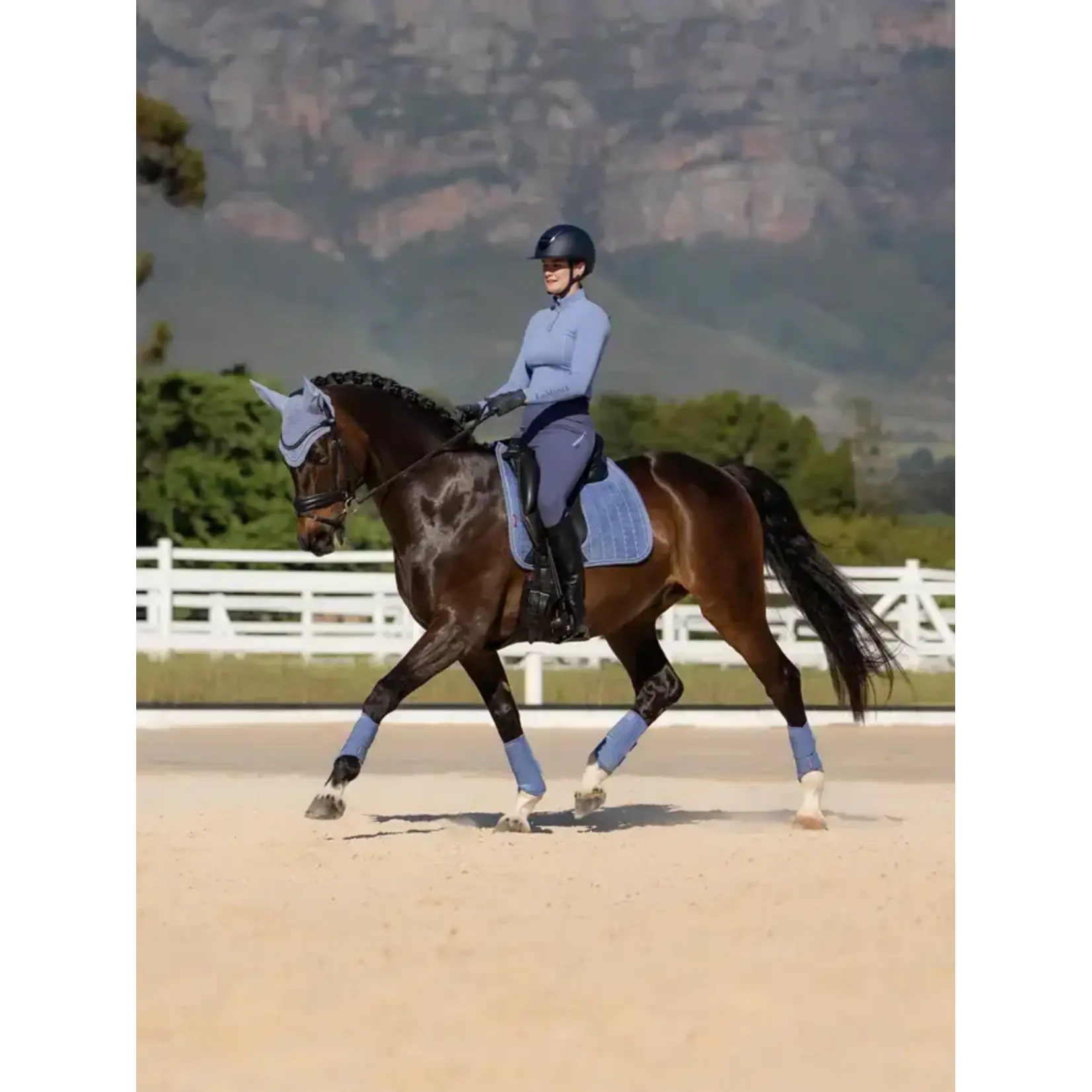 LeMieux Lemieux Zadeldoek Suede Square DR