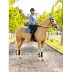 LeMieux Lemieux Zadeldoek Suede Square Close Contact