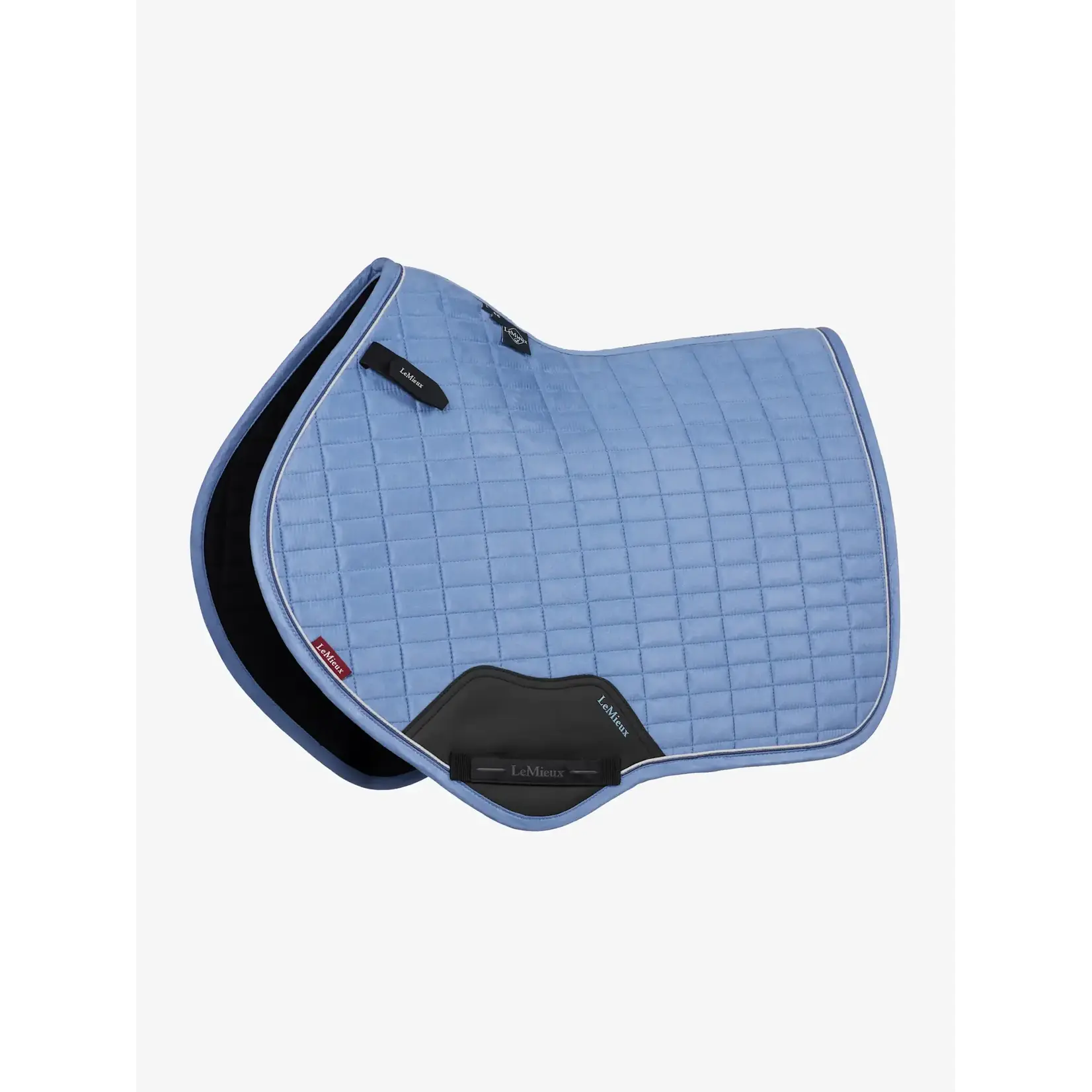 LeMieux Lemieux Zadeldoek Suede Square Close Contact