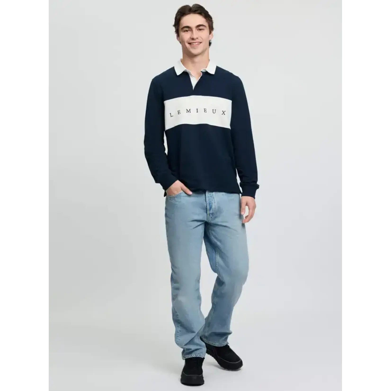 LeMieux Lemieux Trui Men Rugby Navy