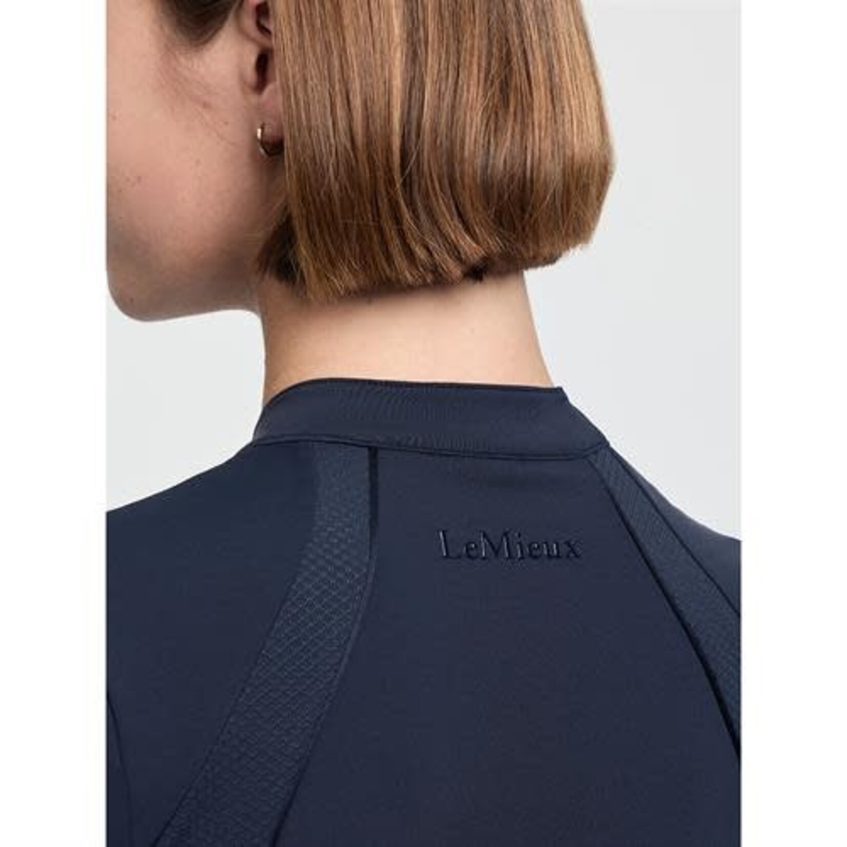 LeMieux Lemieux Shirt Lisa Mesh Base Layer Navy