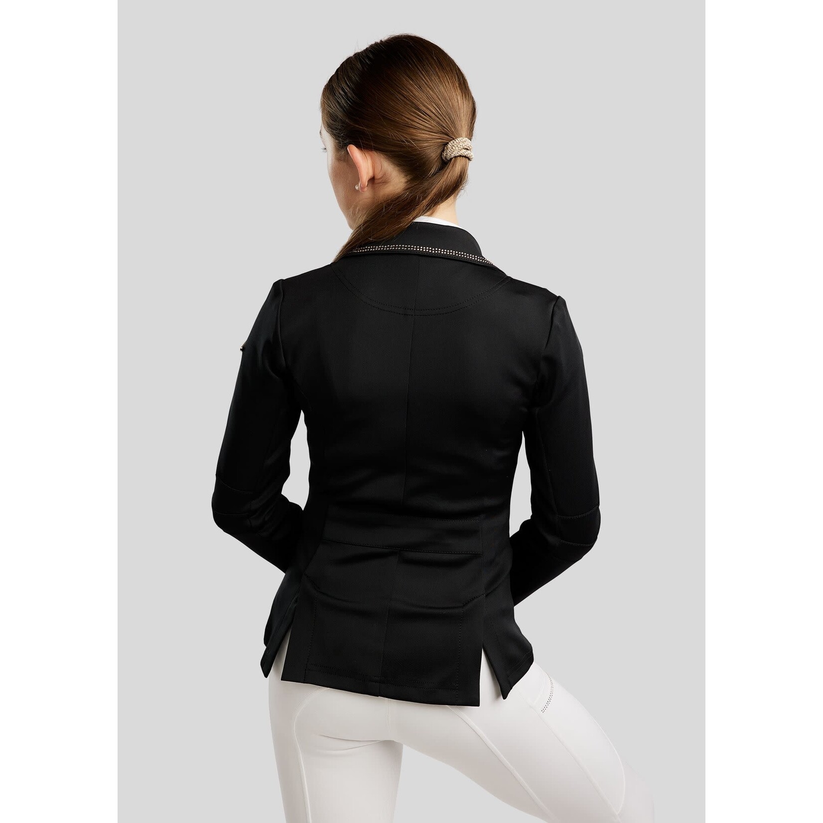 Montar Montar Wedstrijdjas Everlisa Zwart/Champ. Crystals