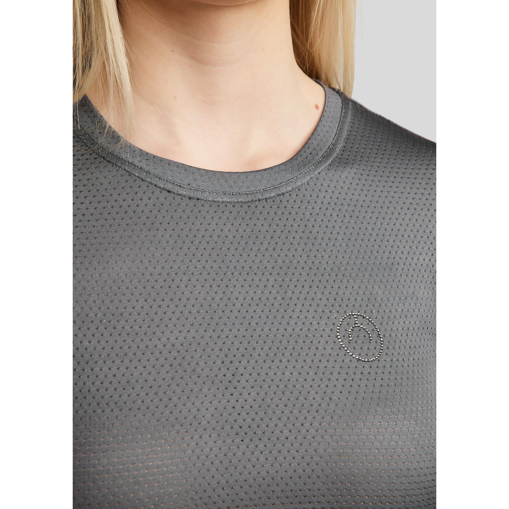 Montar Montar T-Shirt Grace Mesh Grey