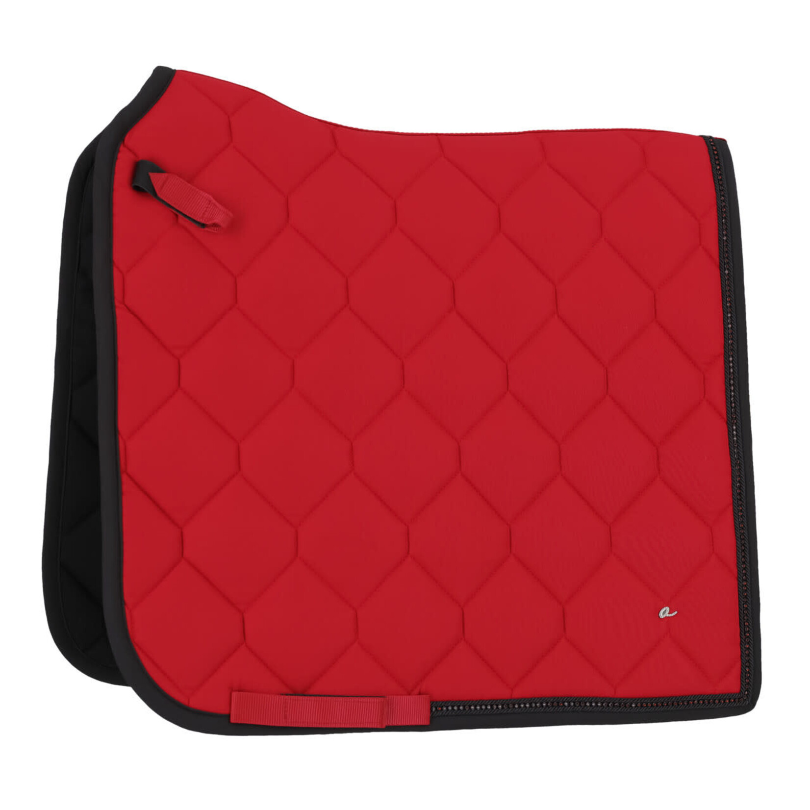 QHP QHP Zadeldoek Oakleigh Sunset Red/Black Full