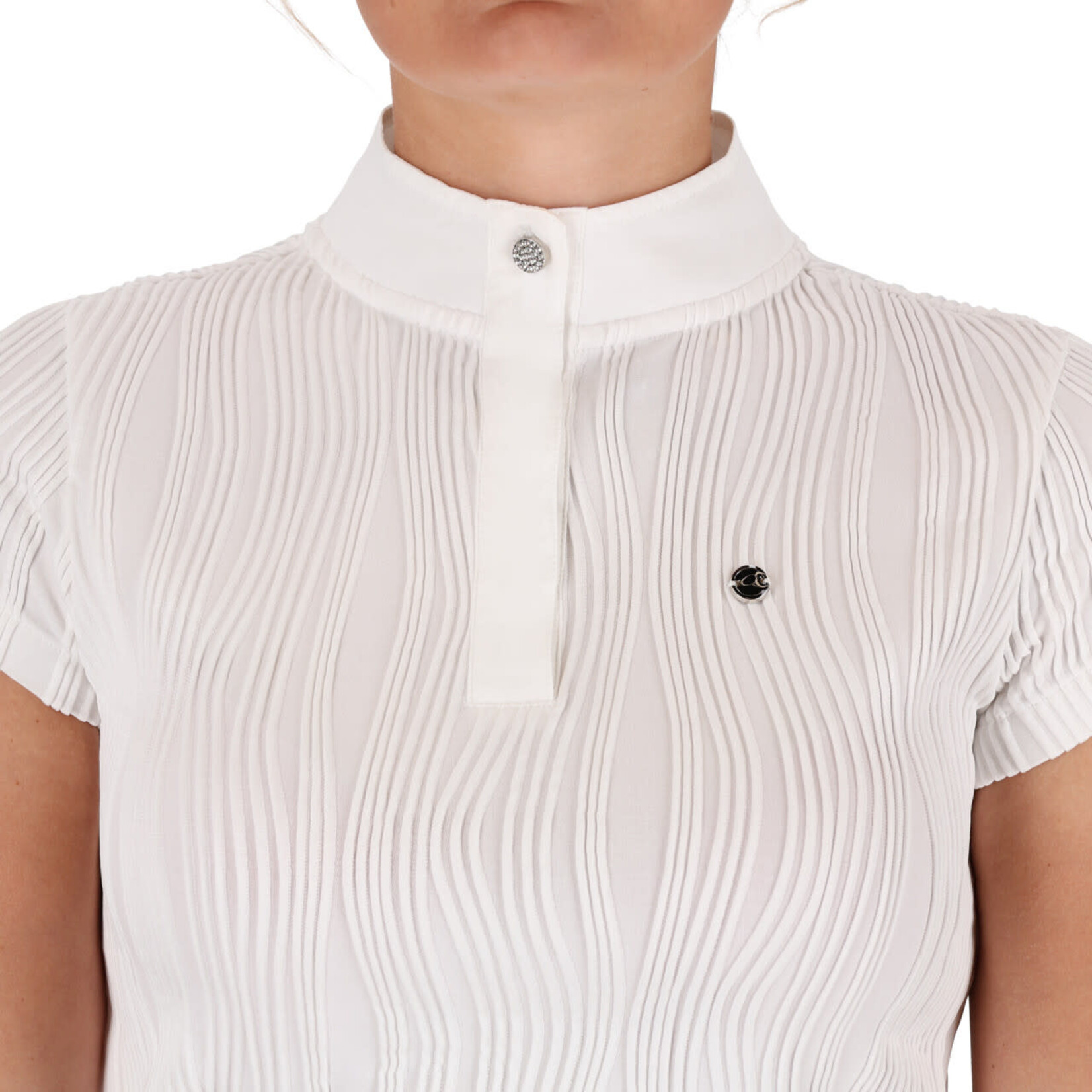 QHP QHP Wedstrijdshirt Kynlee Wit