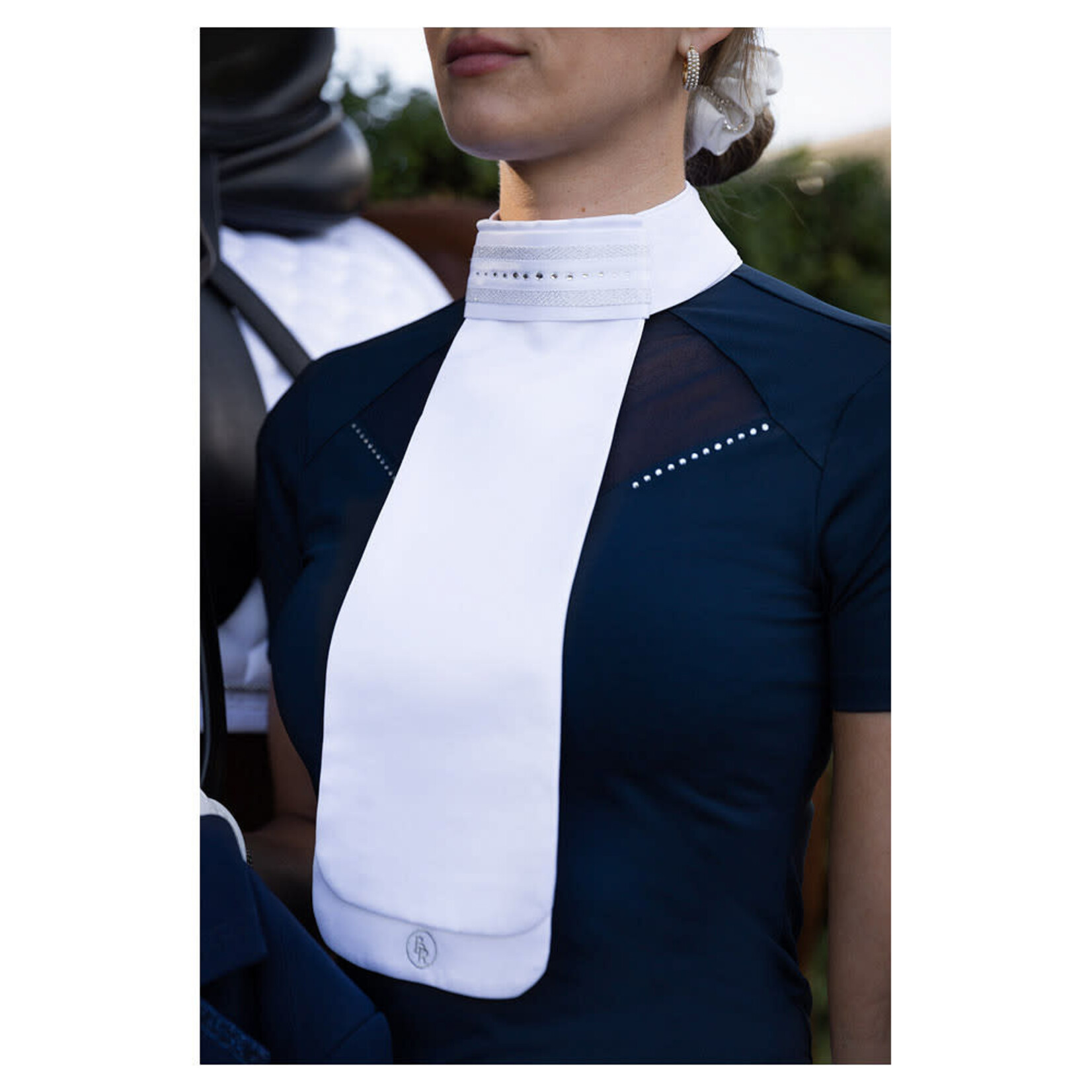 BR Br Plastron  Senegal Wit