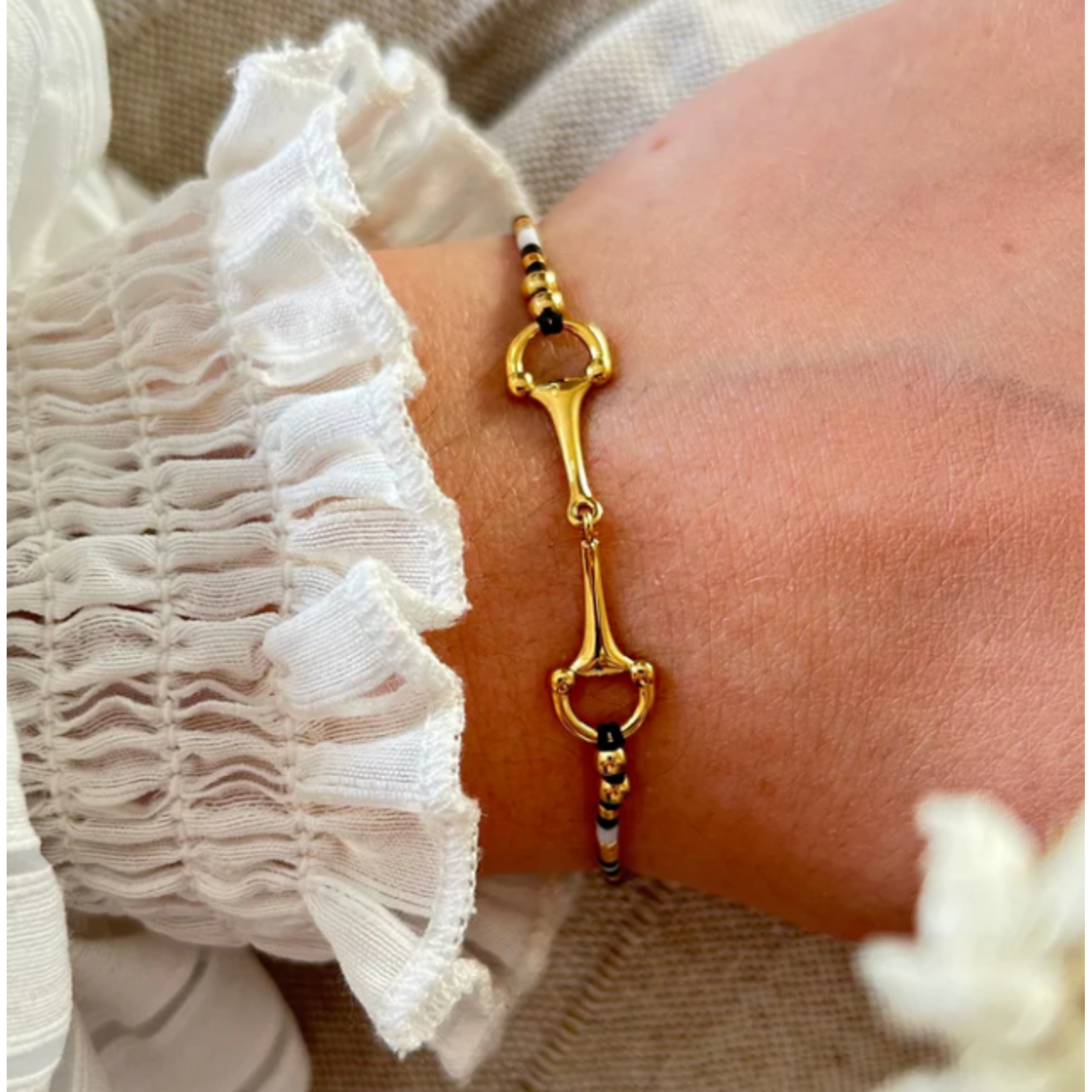 Equestrian Shop Equestrian Shop Armband Sunny Goud