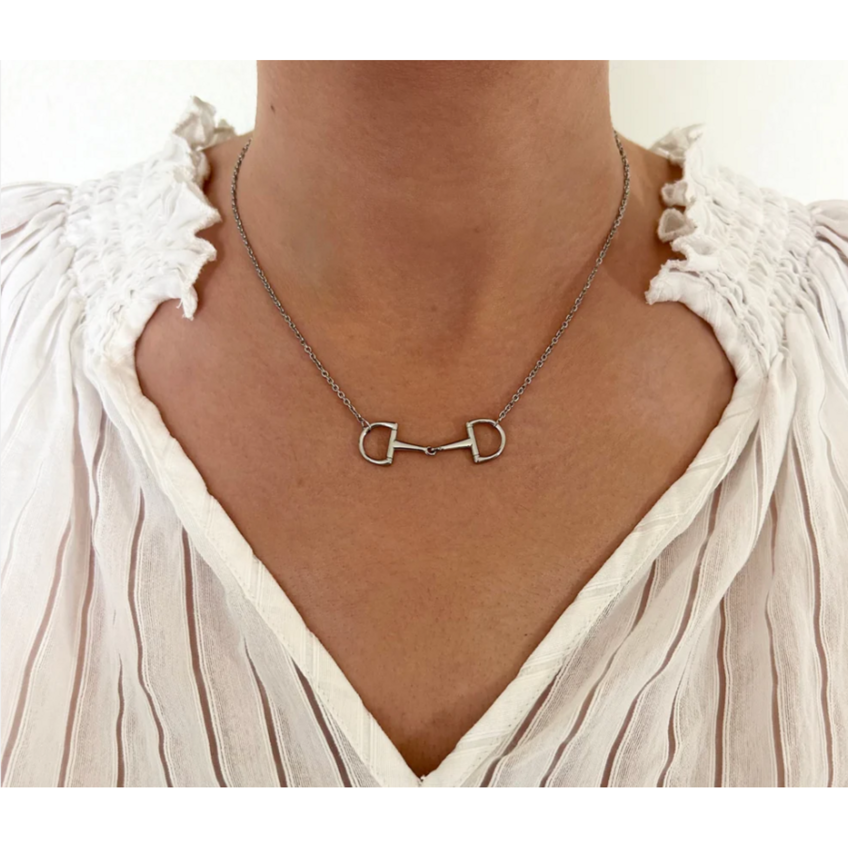 Equestrian Shop Equestrian Shop Ketting Oly Zilver