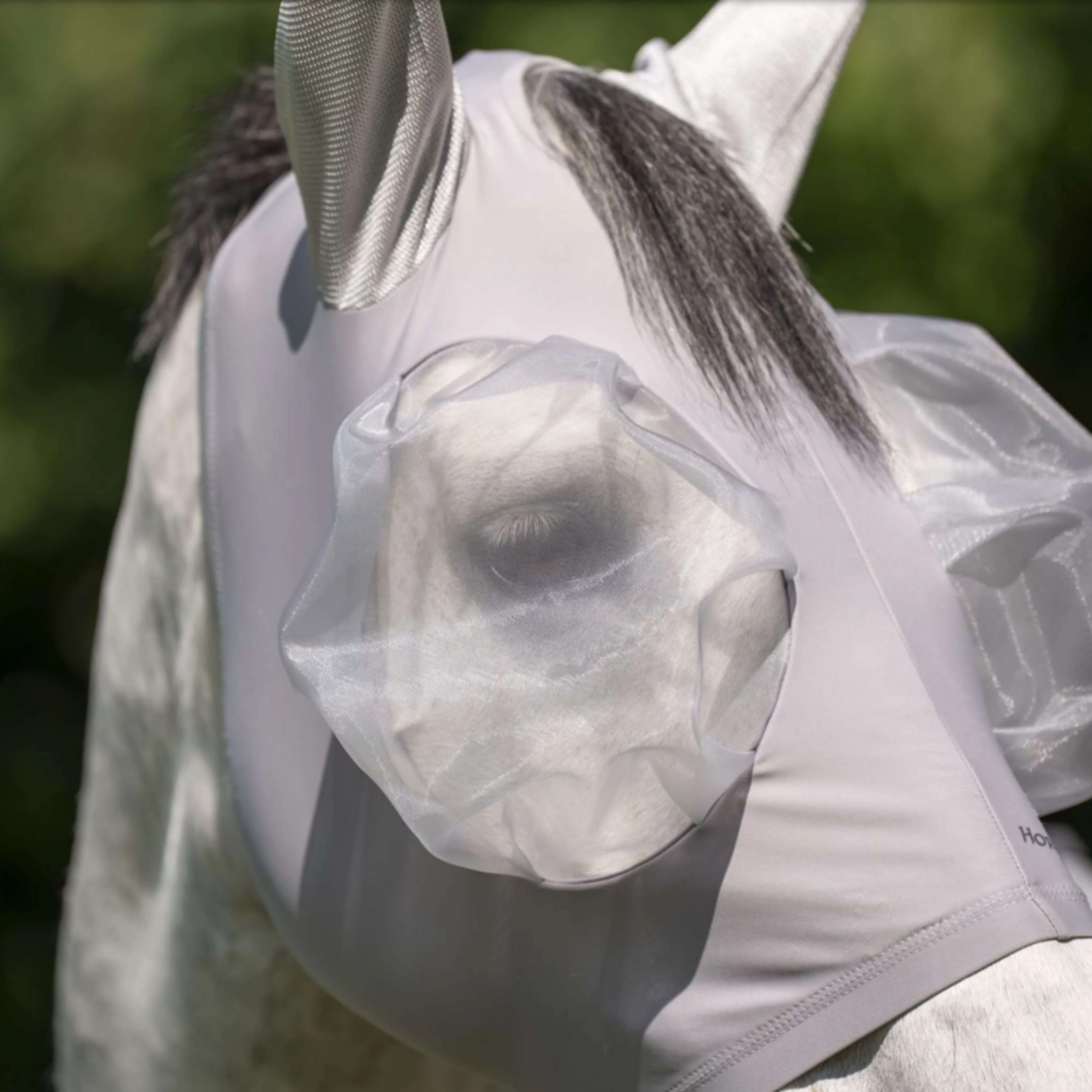 Horseware Horseware Vliegenmasker Lycra Zilver