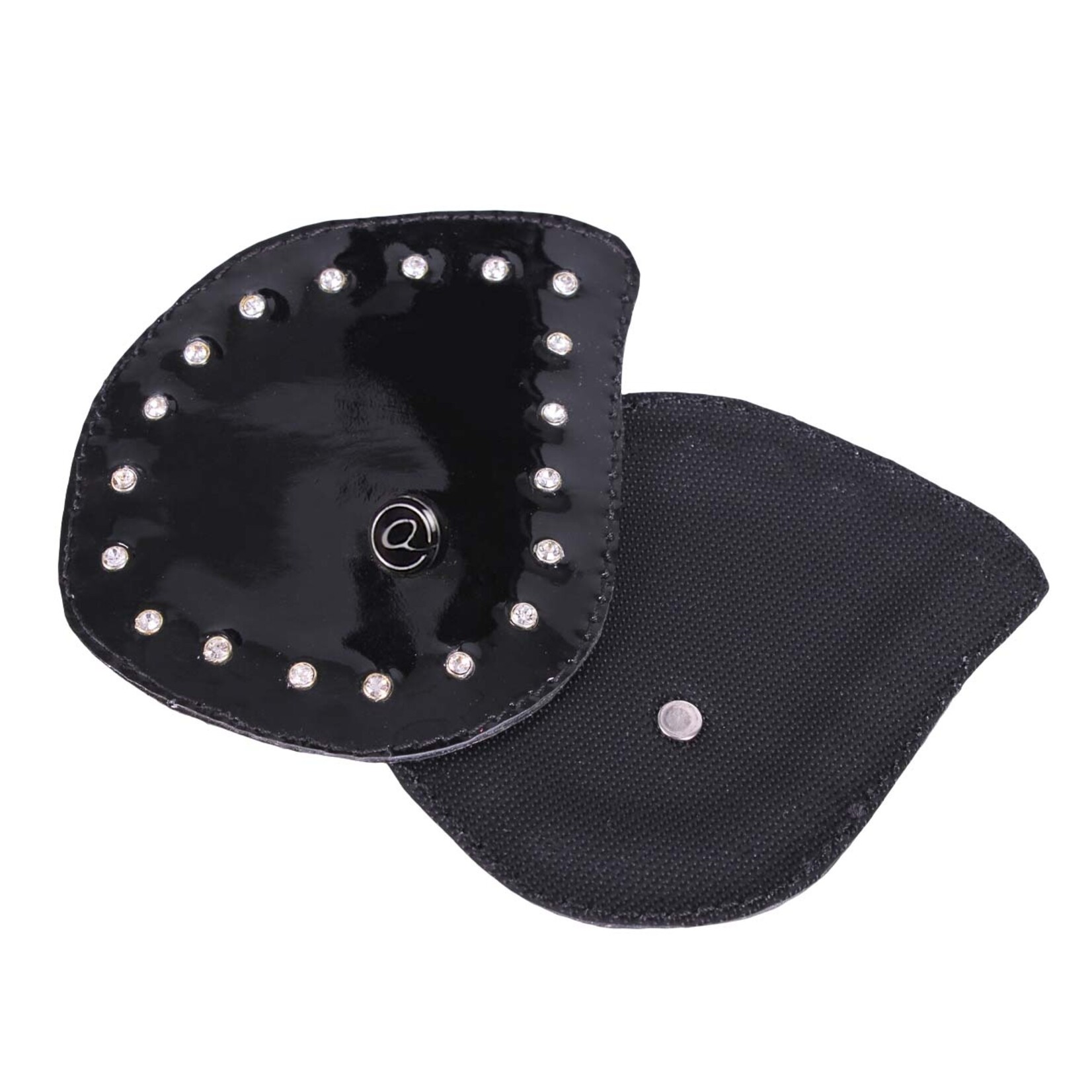 QHP QHP Verwisselbare Top Romy Crystal Zwart