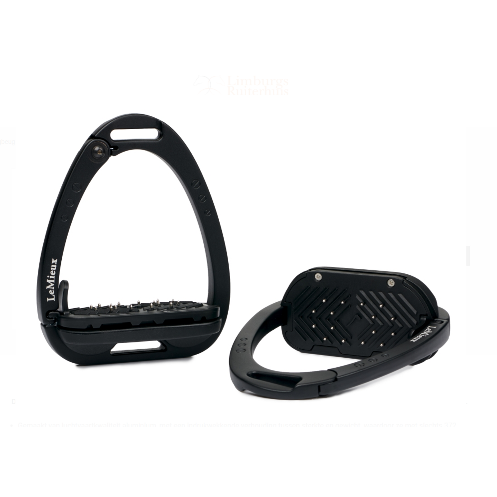 LeMieux LeMieux Stijgbeugel Vector Balance Zwart