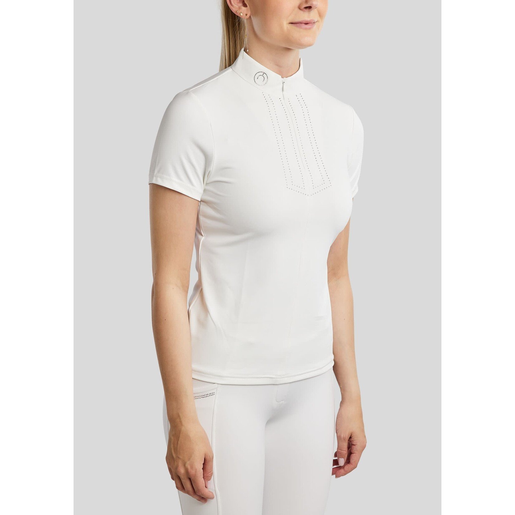 Montar Montar MoVioletta Wedstrijdshirt Wit