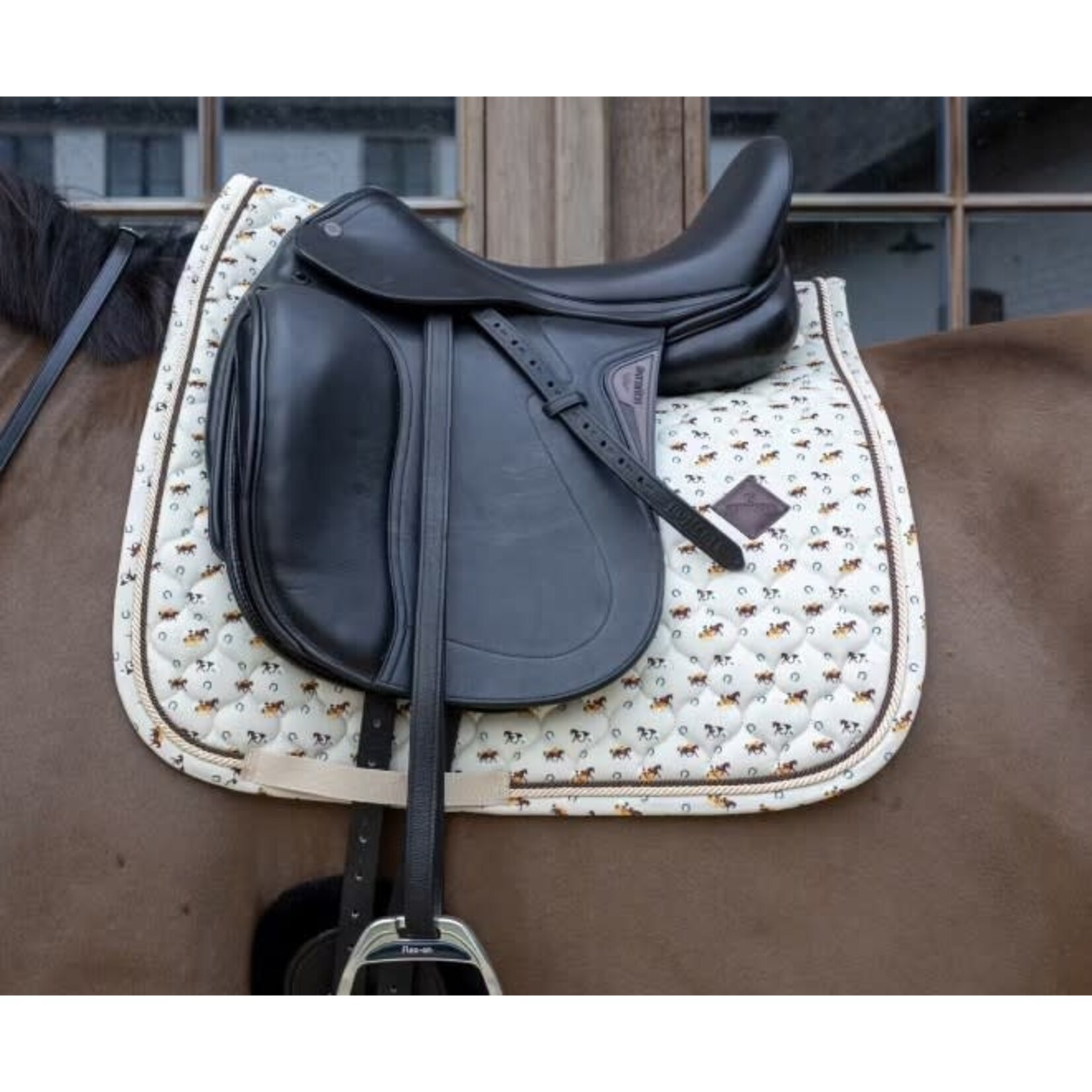 Kentucky Kentucky Zadeldoek Paardenprint Beige Full DR