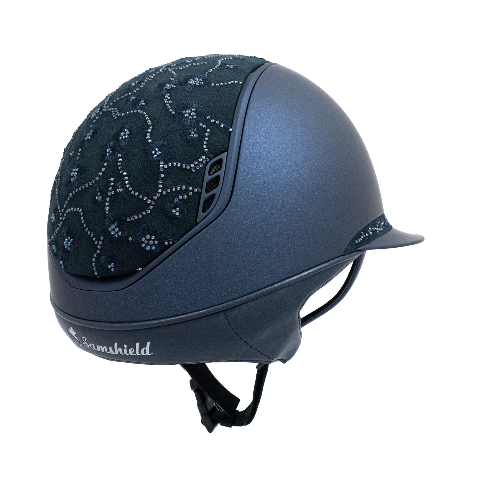 Samshield Samshield Miss 2.0 Matt Blue Cherry Blossom Top/Front M