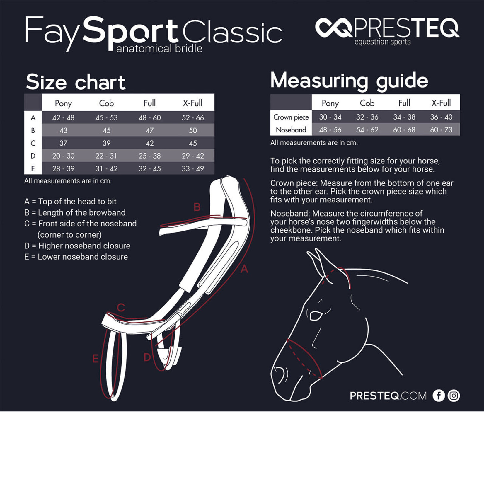 Presteq Presteq Hoofdstel Fay Sport Classic