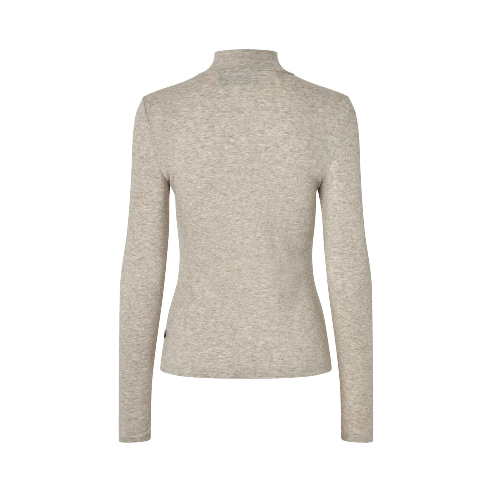 Kingsland Kingsland Geweven Rolkraag Shirt Abigail Beige