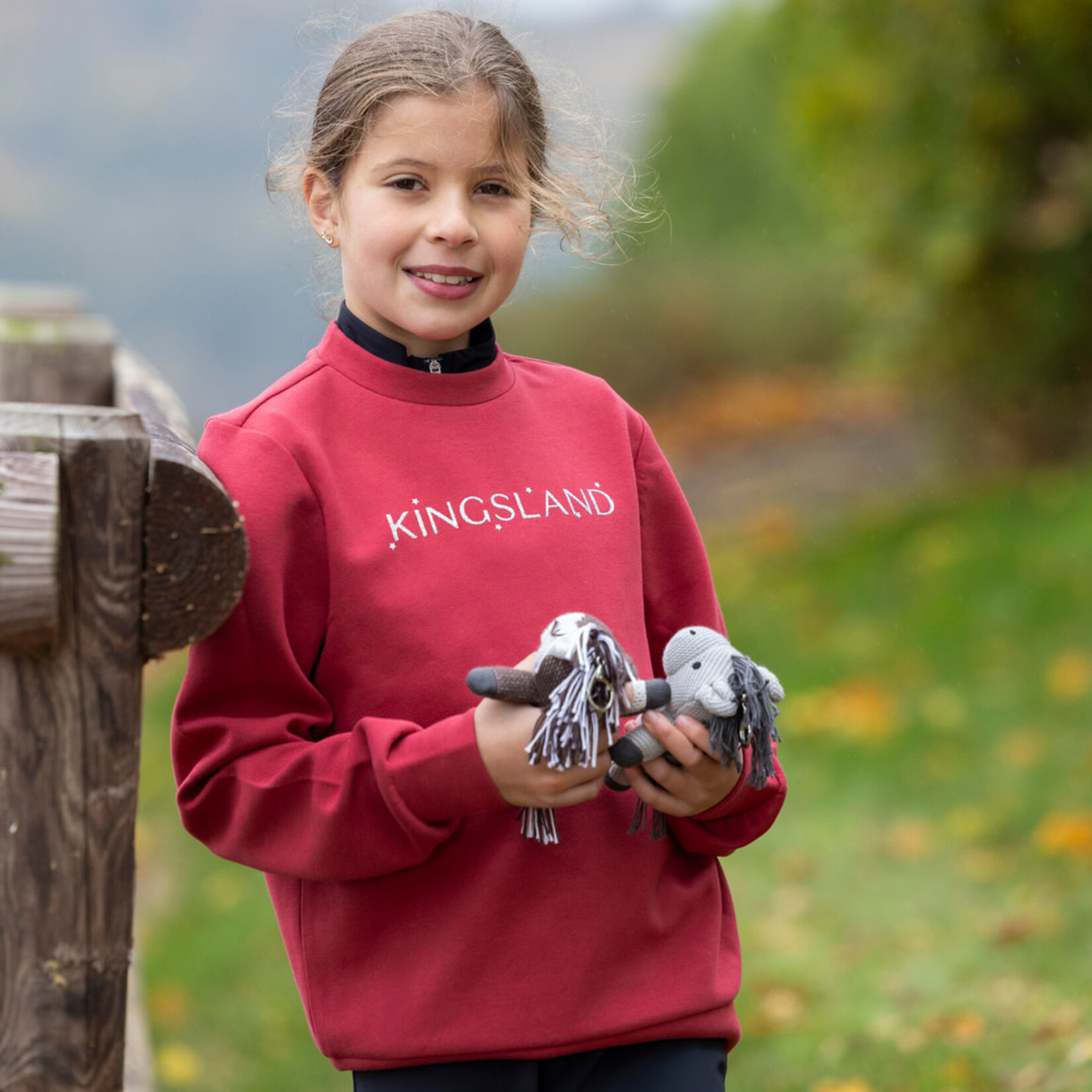Kingsland Kingsland Junior Sweatshirt Antonia Garnet
