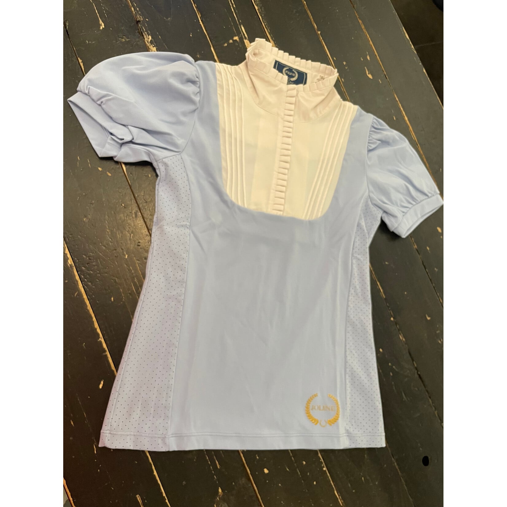2de Hands 155-131 Joline Wedstrijd Shirt Blauw 11-12J