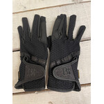 2de Hands 212-7 BR Rijhandschoenen 5.5 Zwart/ glitter