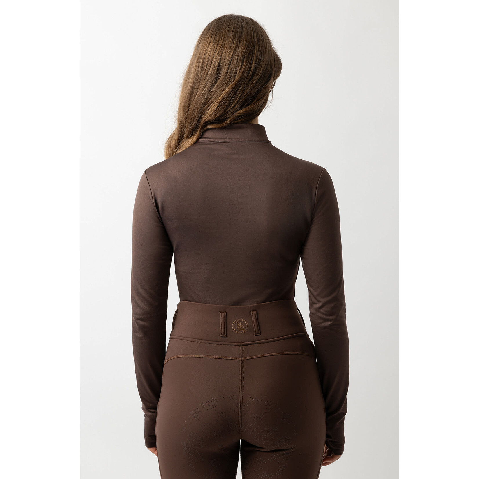 BR BR Zip-up Pull Lieke Dames Choco Martini