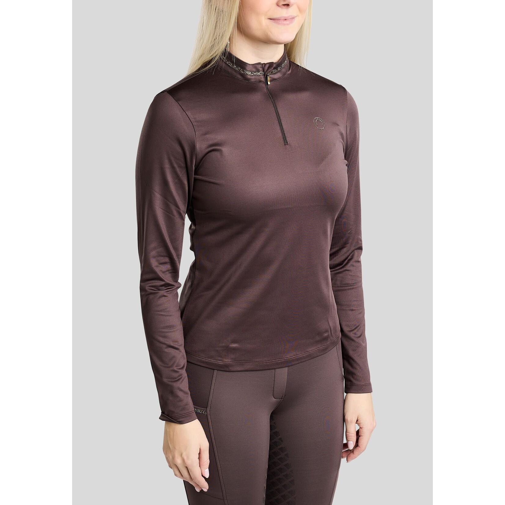 Montar Montar Thermo Shirt MoVeronica Black Peony