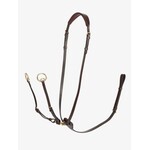 LeMieux LeMieux Kudos Running Martingaal Havana/Brass Cob