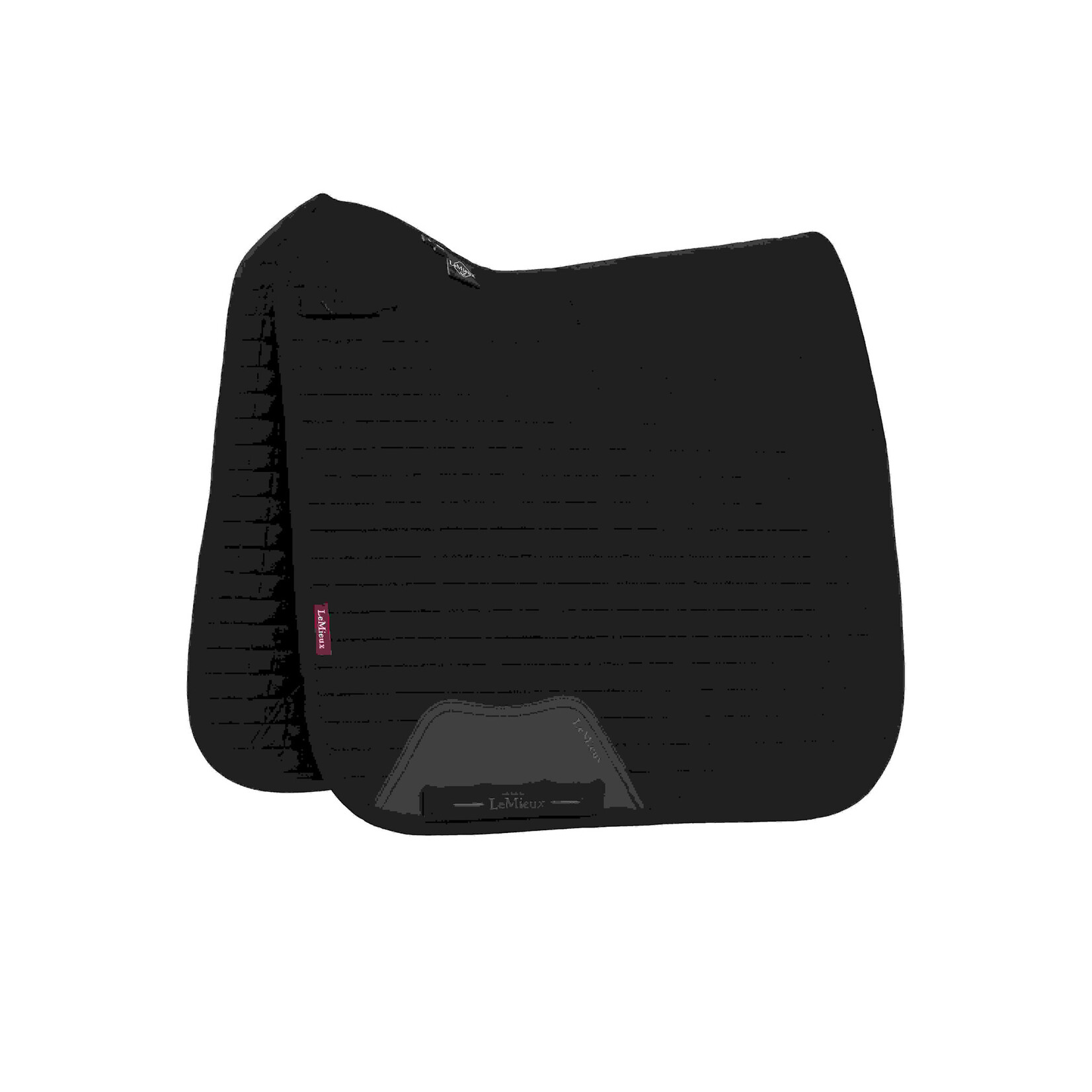 LeMieux LeMieux Zadeldoek Suede Square DR Zwart Full