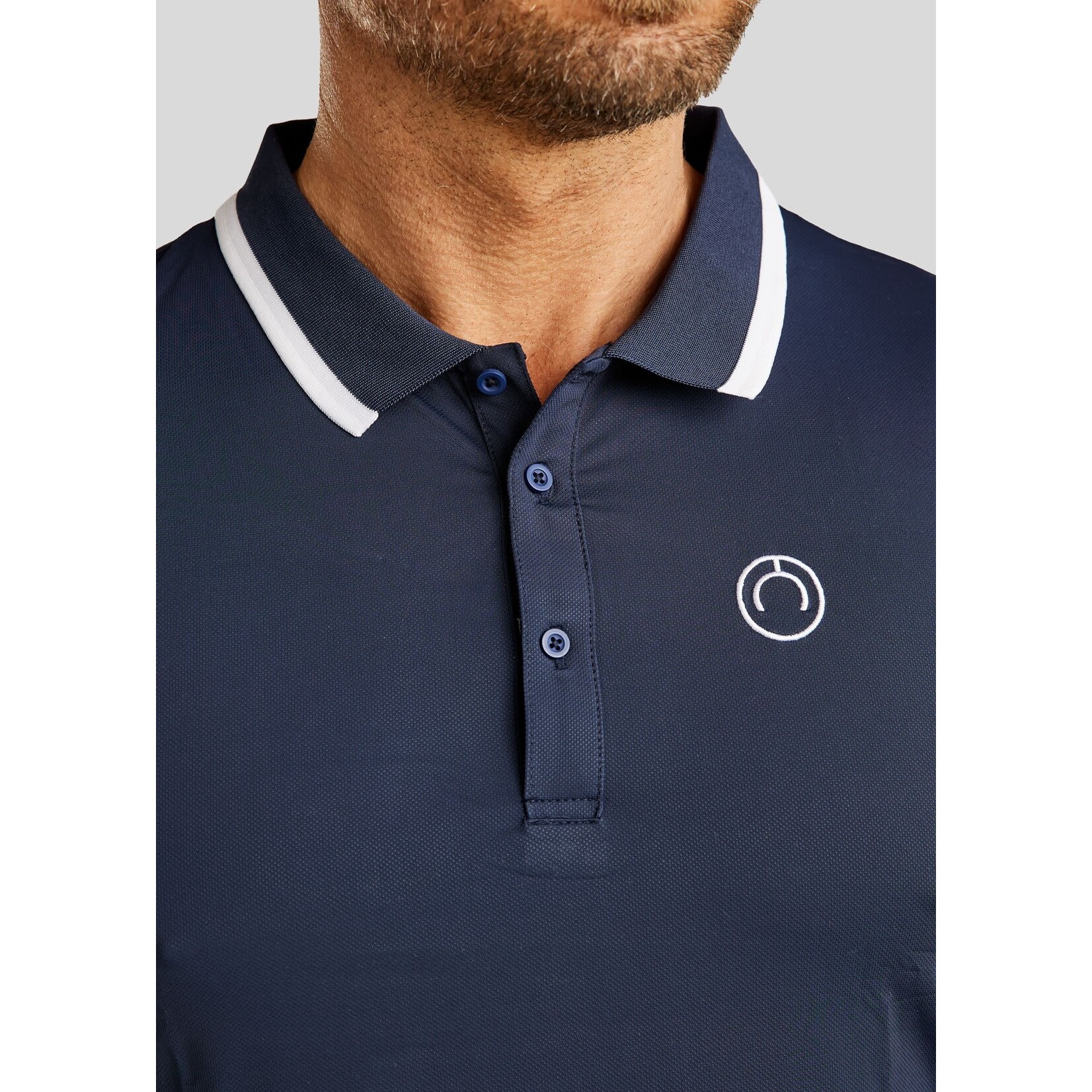 Montar Montar MoDrake Shirt met Lange Mouw Navy
