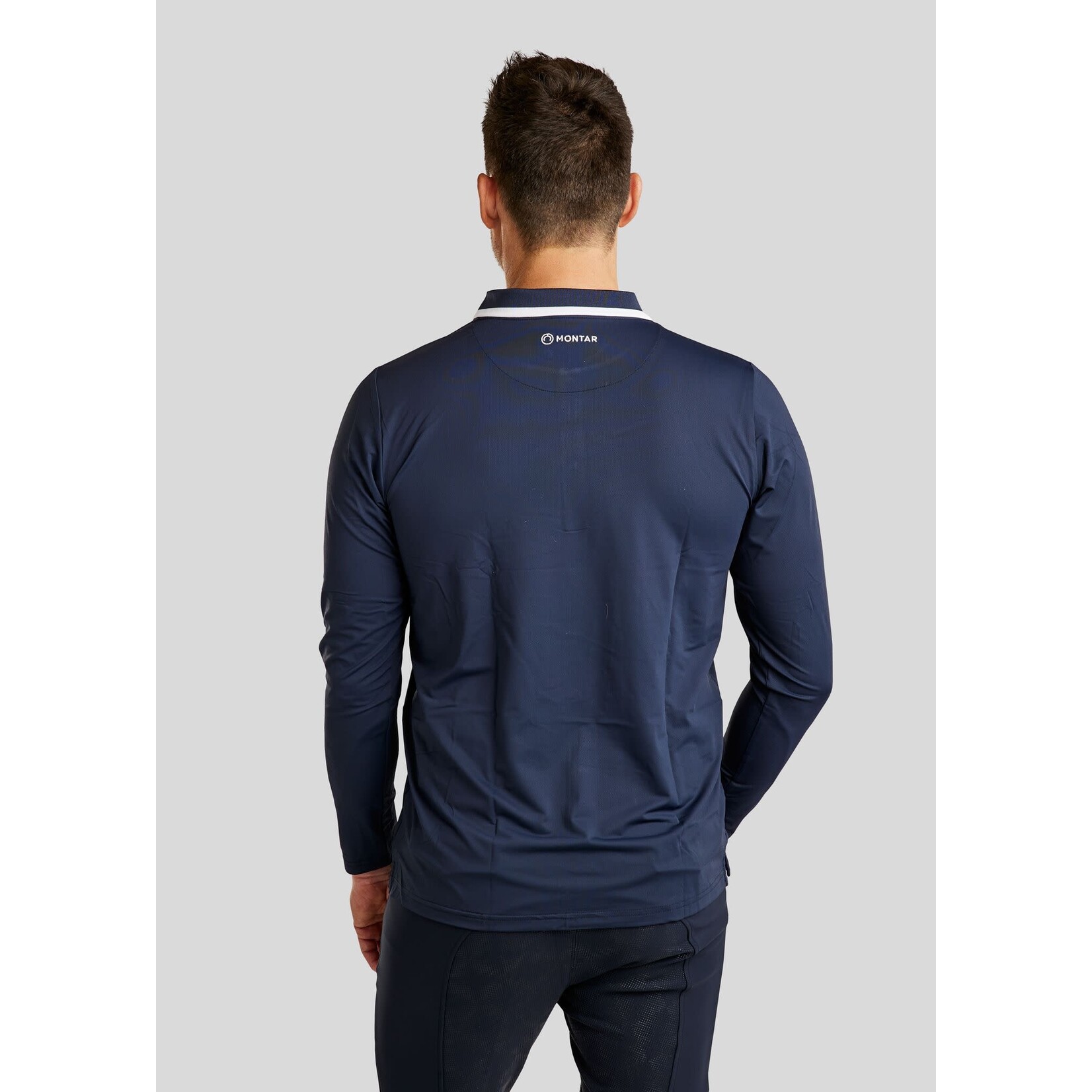Montar Montar MoDrake Shirt met Lange Mouw Navy