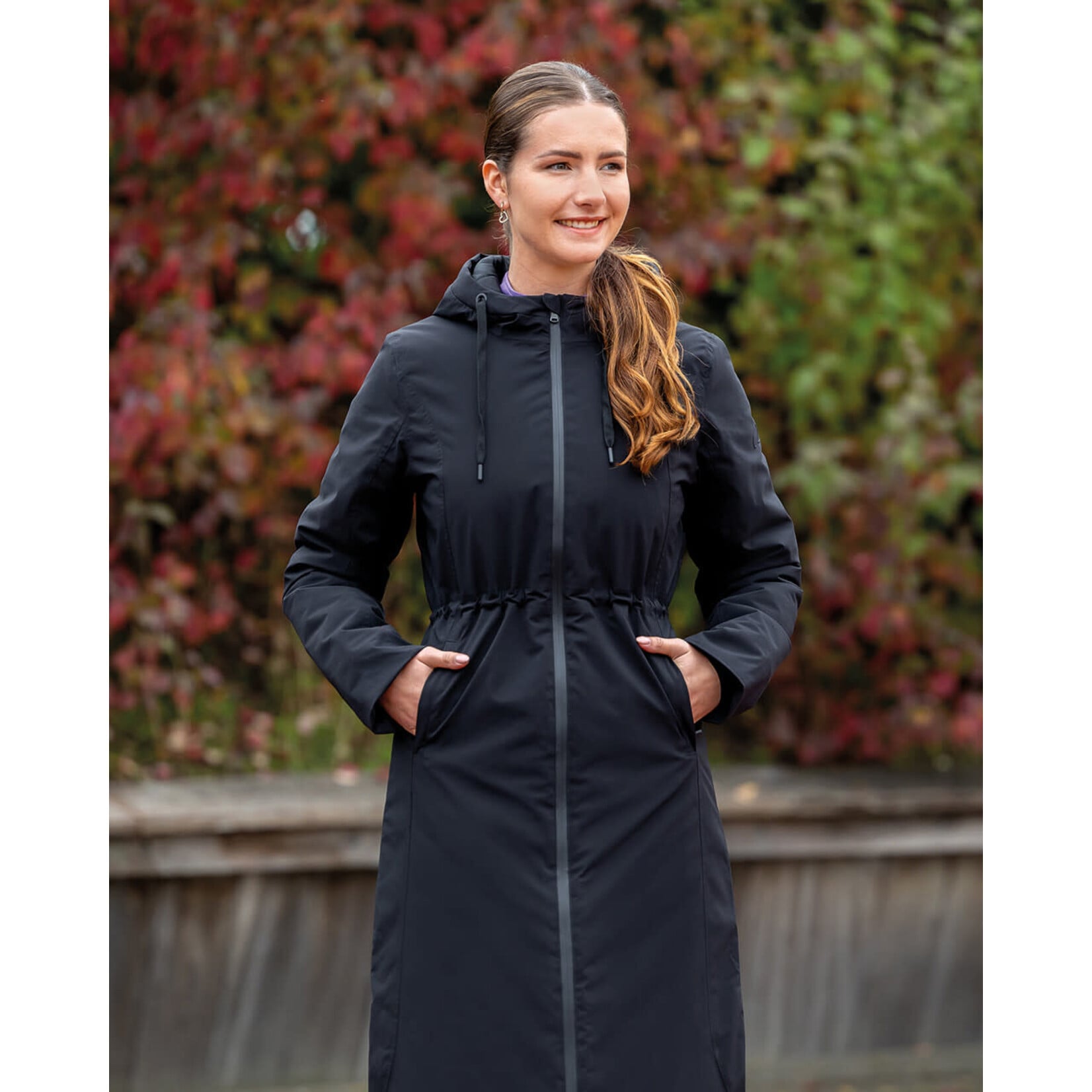 QHP Qhp Winterjas Livora Waterproof Zwart