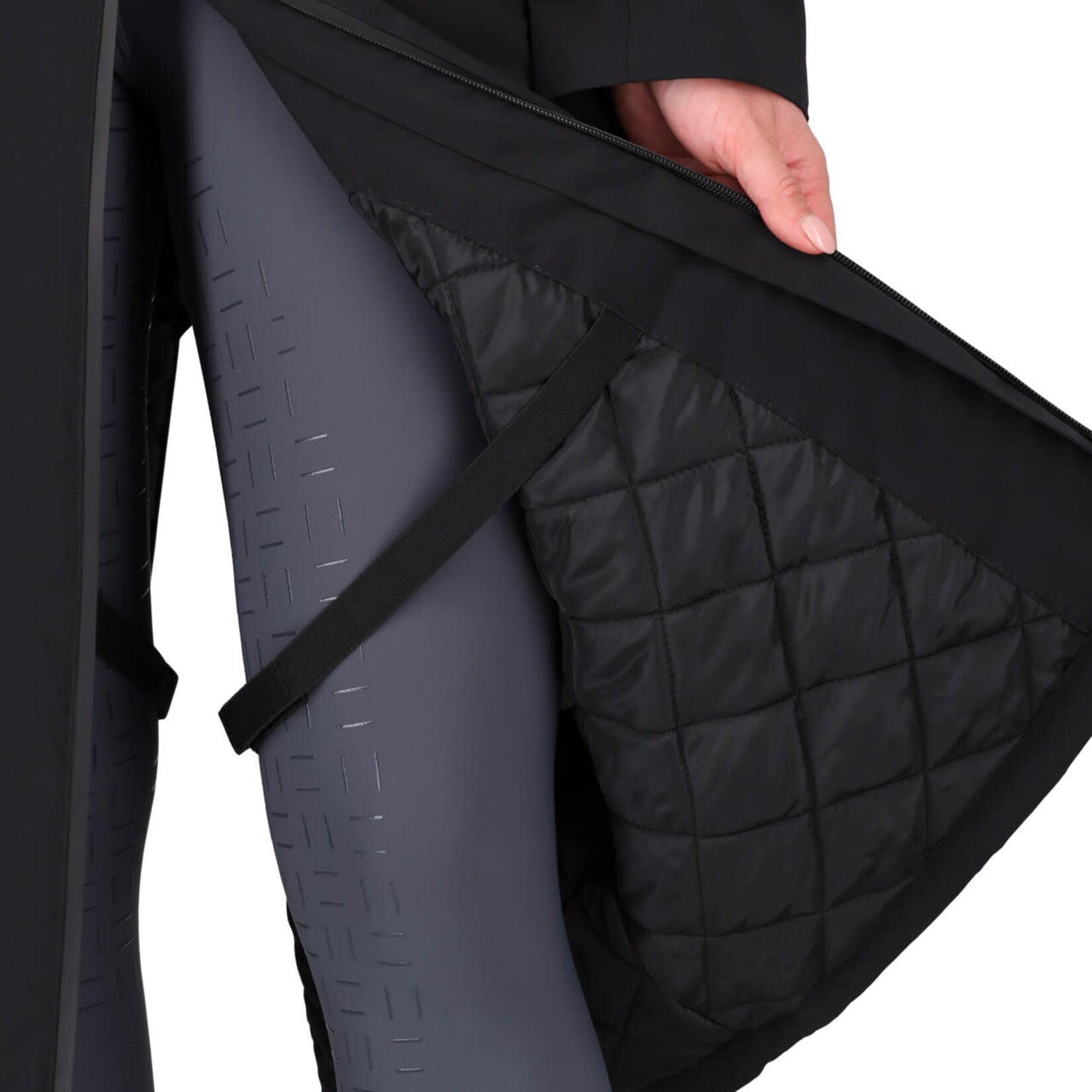QHP Qhp Winterjas Livora Waterproof Zwart