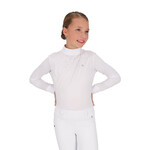 QHP Qhp Wedstrijdshirt Amilara Junior Wit