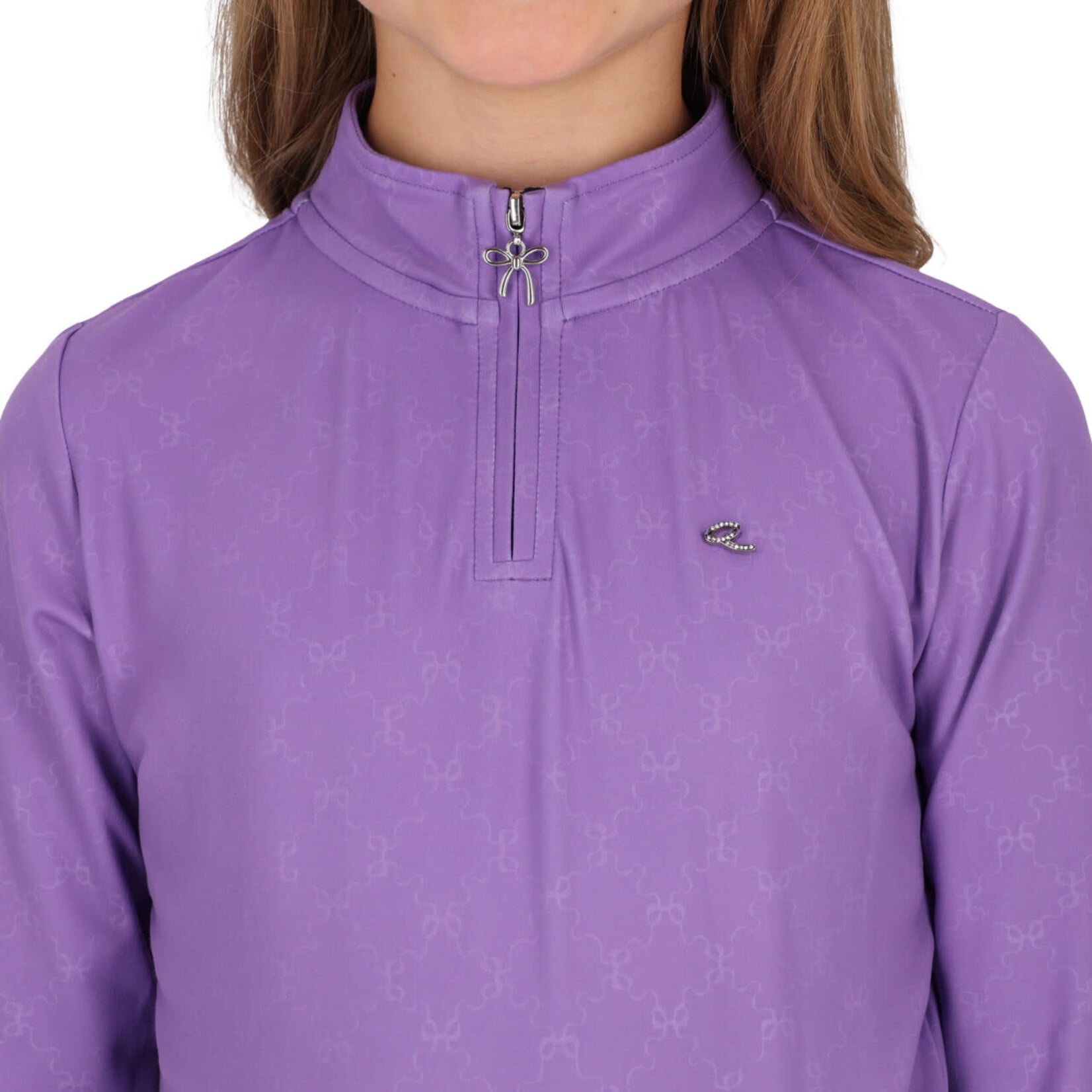 QHP Qhp Sportshirt Livora Junior Pretty Purple
